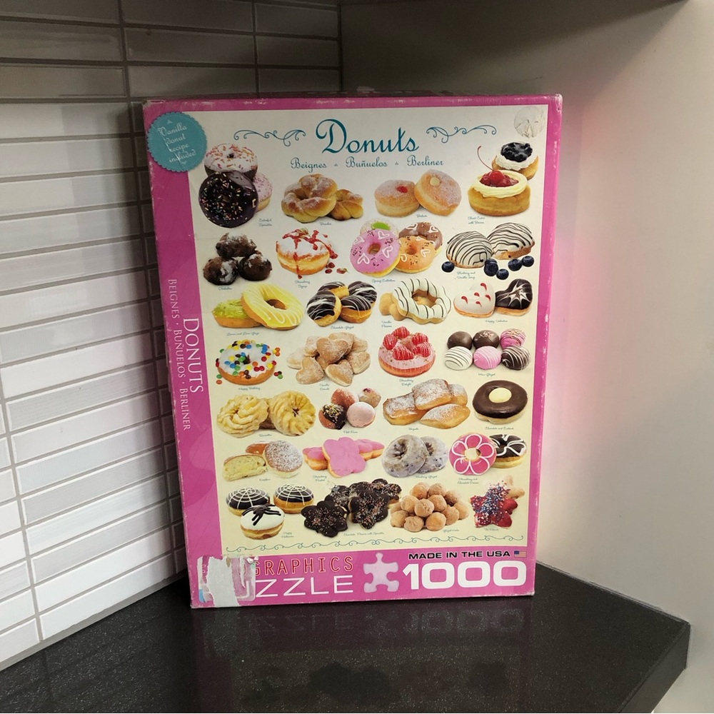 Eurographics Donuts 1000 piece puzzle